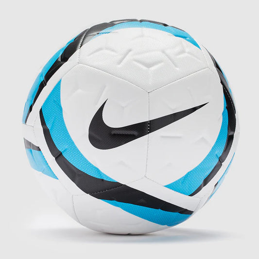 NIKE ACADEMY FOOTBALL - WHITE/LT BLUE FURY/BLACK