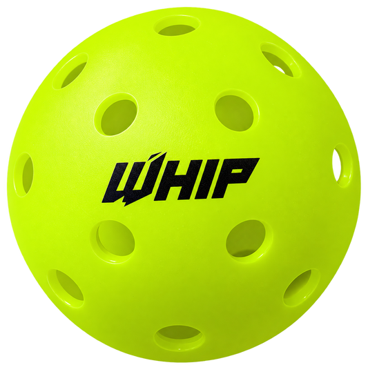 WHIP Pulse Outdoor Pickleball - Fluro Yellow