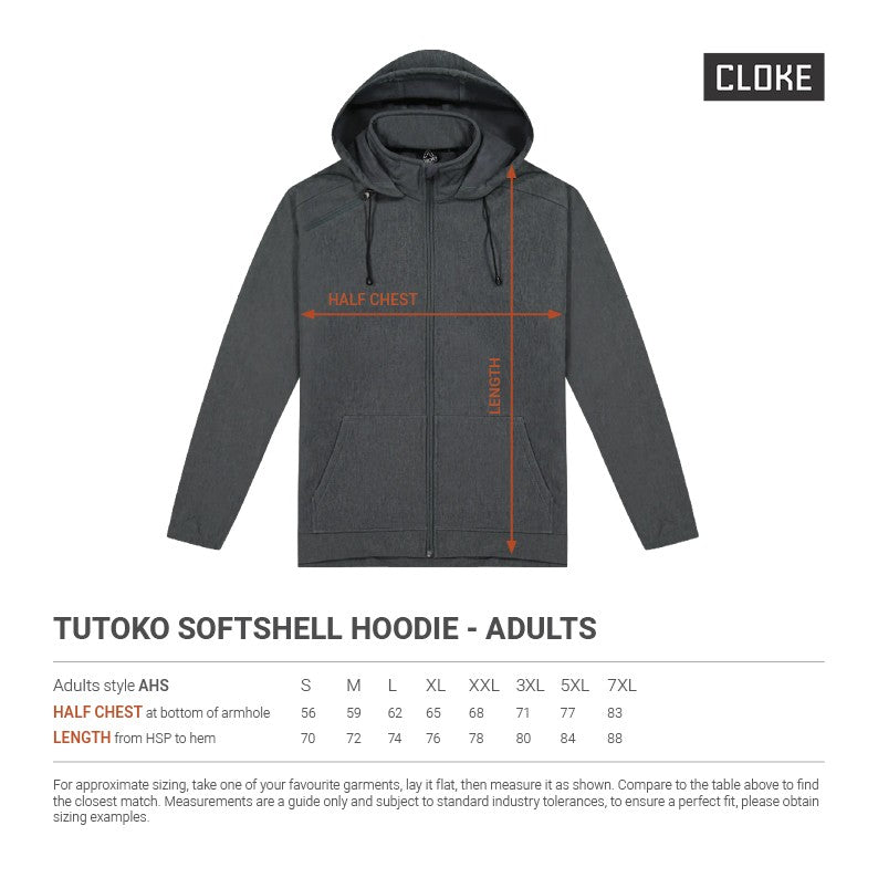 Tutoko Softshell Hoodie - Adults