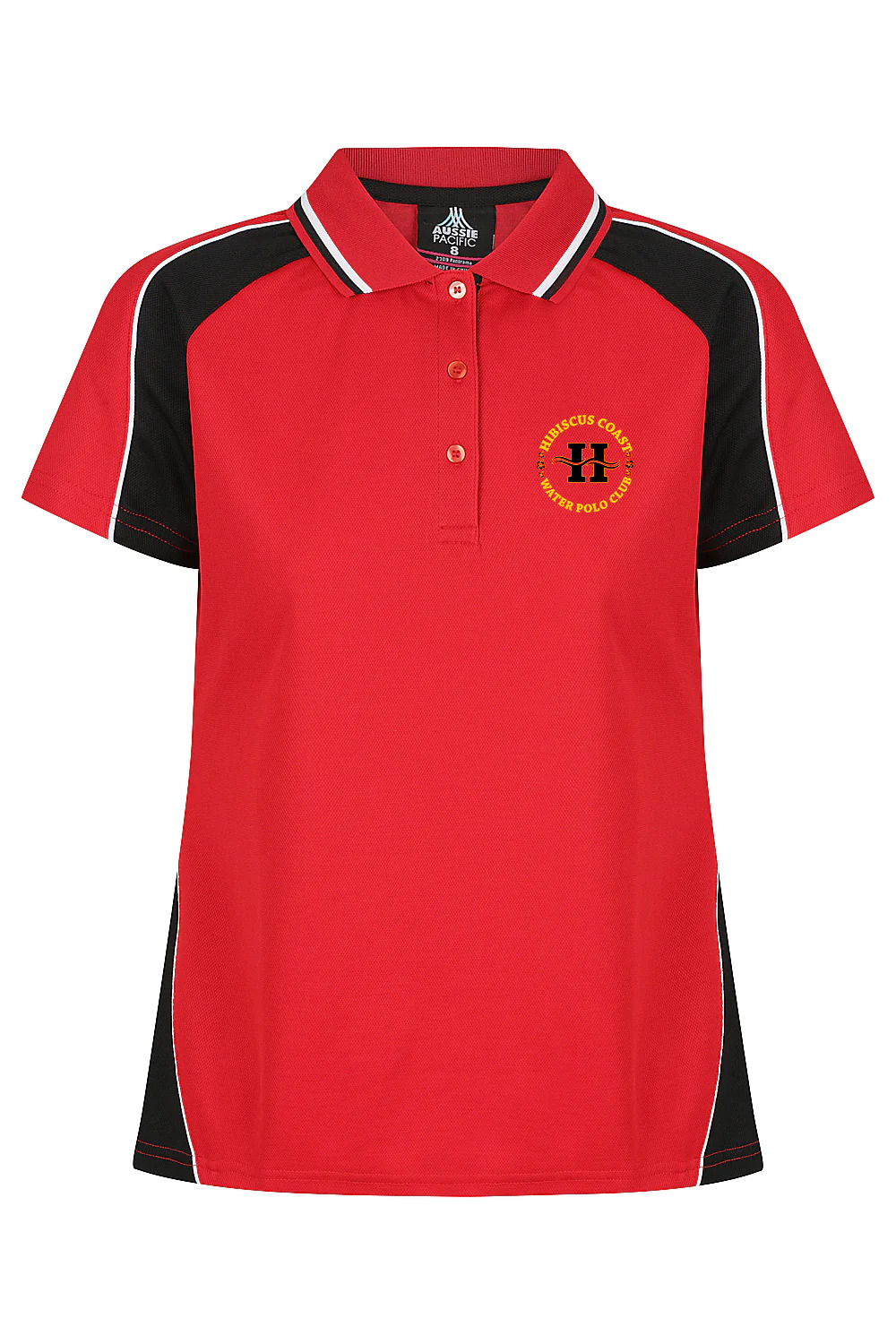 Hibiscus Coast Waterpolo Club AP Panorama Polo Shirt - Ladies