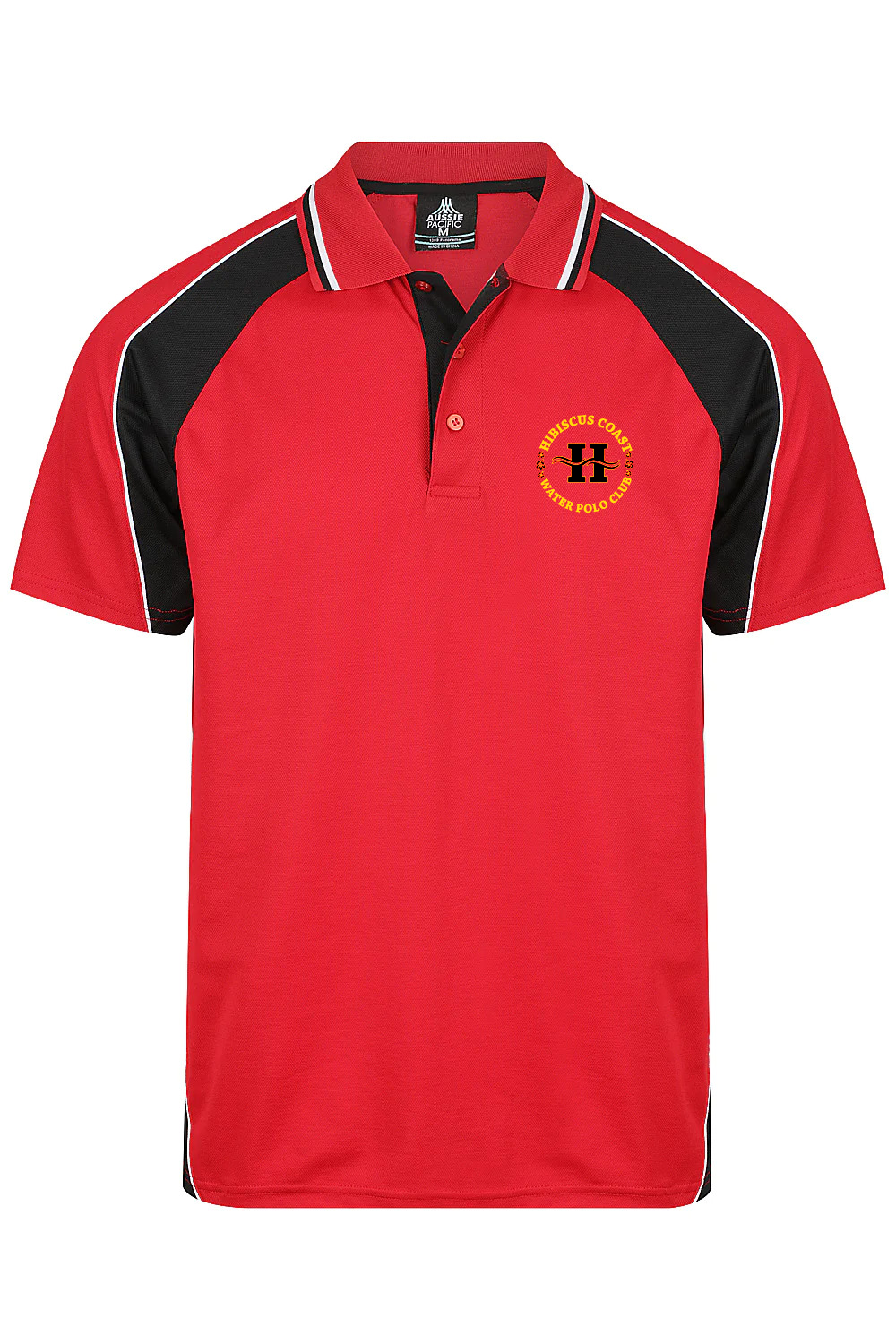 Hibiscus Coast Waterpolo Club AP Panorama Polo Shirt - Mens