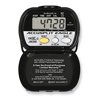 Accusplit Eagle Pedometer AE190XLGM