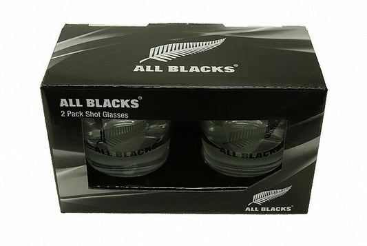 All Blacks Shot Glasses - 2 Pack