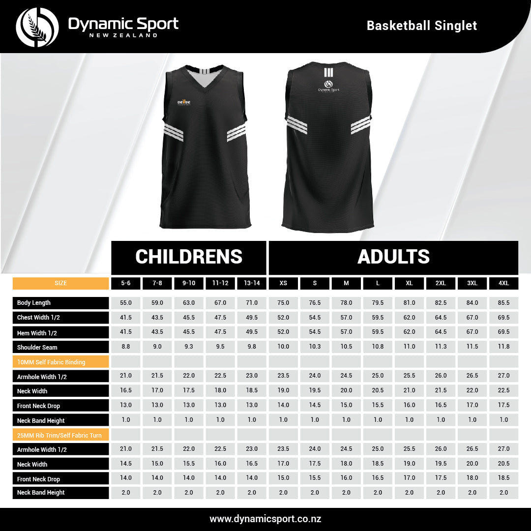 OneVOne Basketball Singlet/Short Set - Rebound