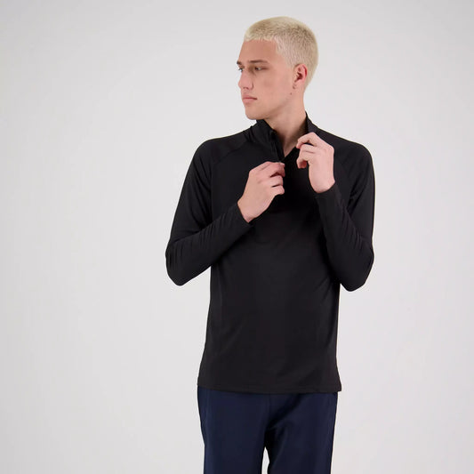 Cloke Adults Stadium 1/4 Zip Long Sleeve Tee