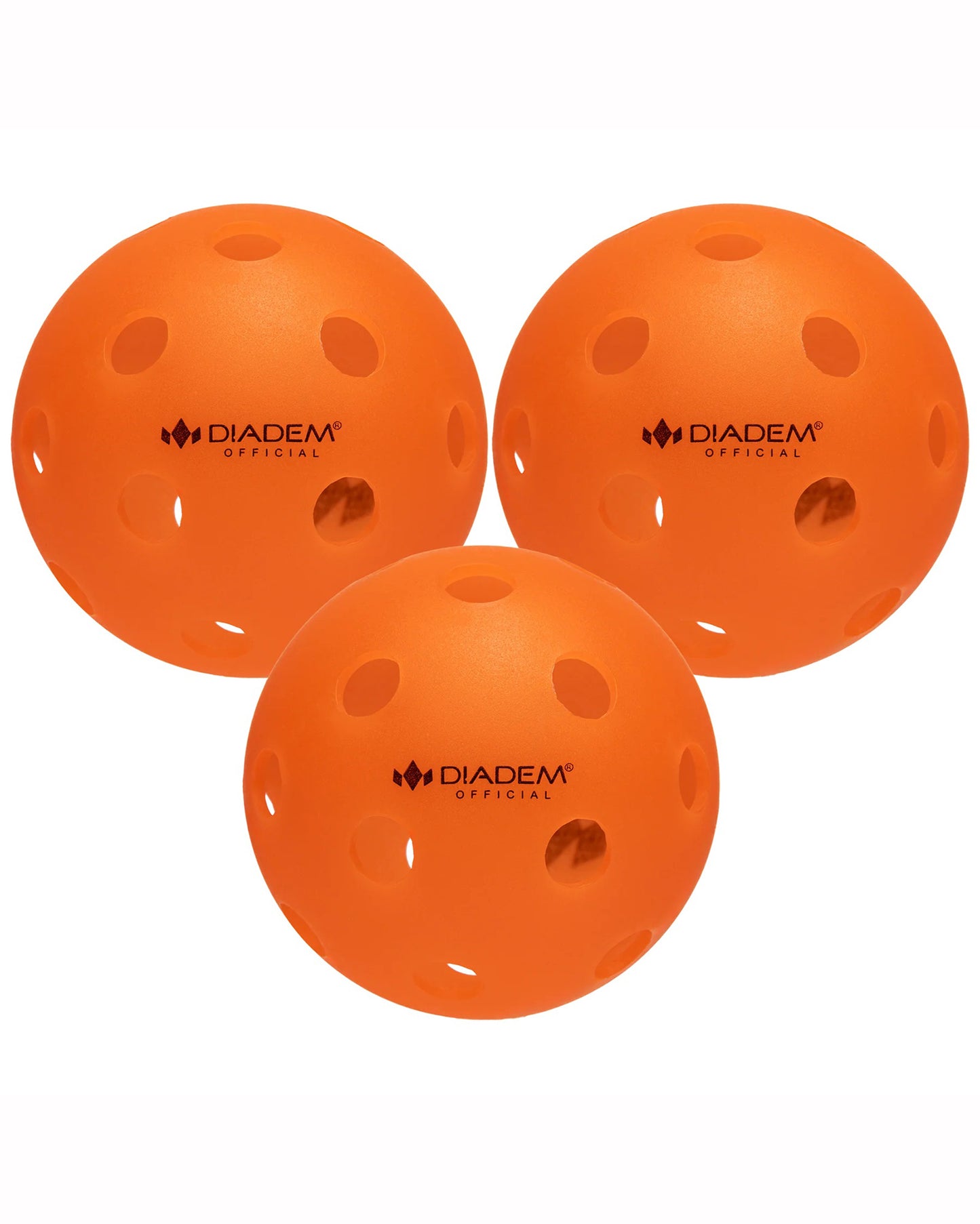 Diadem Pickleball Ball - Indoor (available in 3 Pack or 50 Pack)