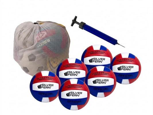 Silver Fern Volleyball Kit - 6 Ball
