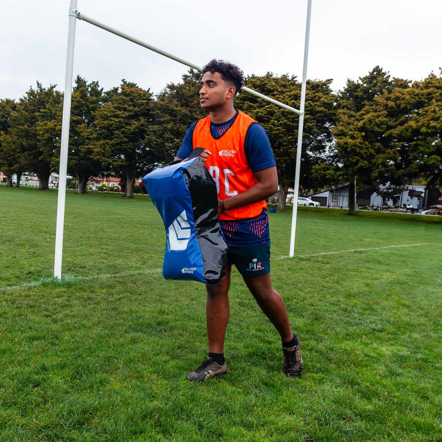 Silver Fern Defence Curved Hit Shield