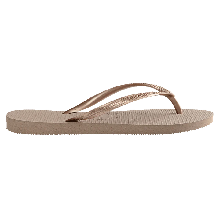 Havaianas Slim Flip Flops - Ladies Rose Gold