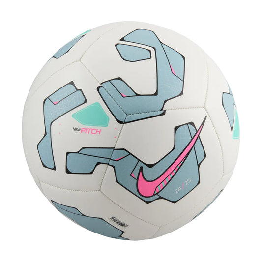 Nike EPL Pitch Football 25 - White/Ocean Cube/Pink Blast