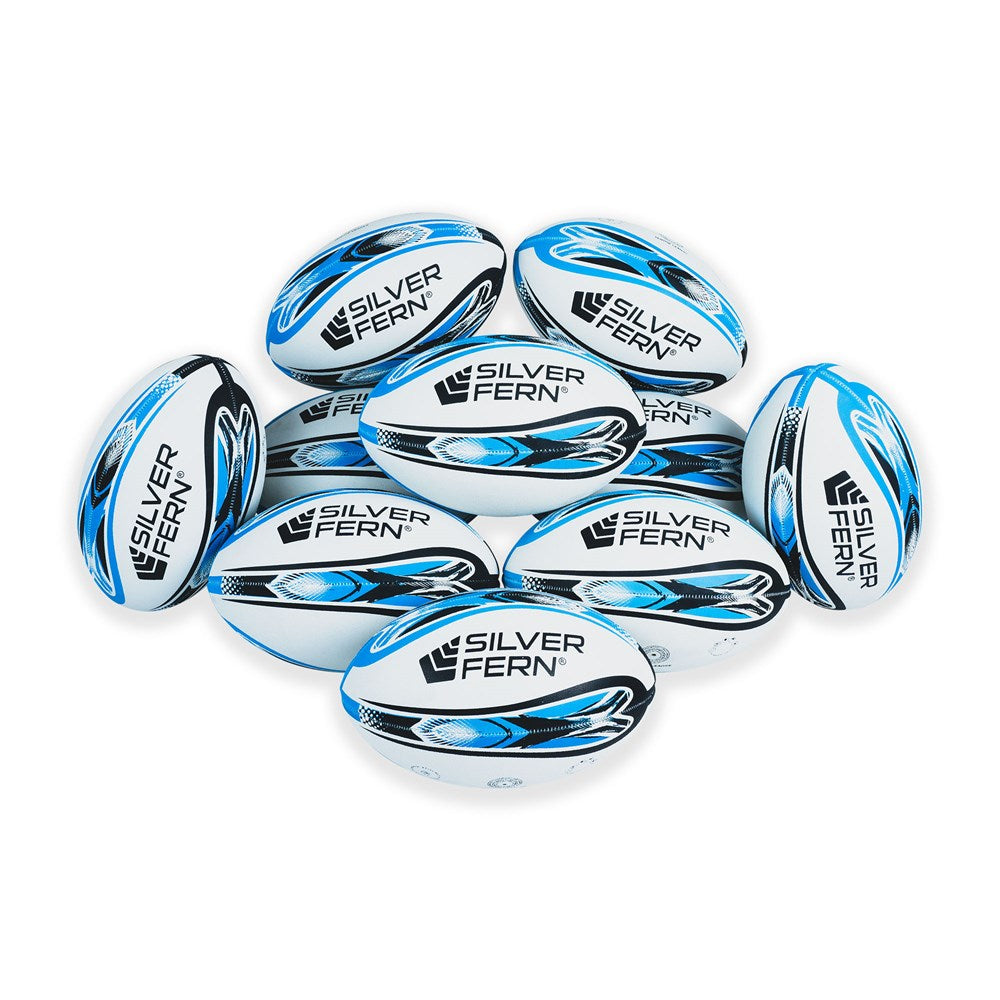 Silver Fern Rugby League Trainer 10 Ball Pack