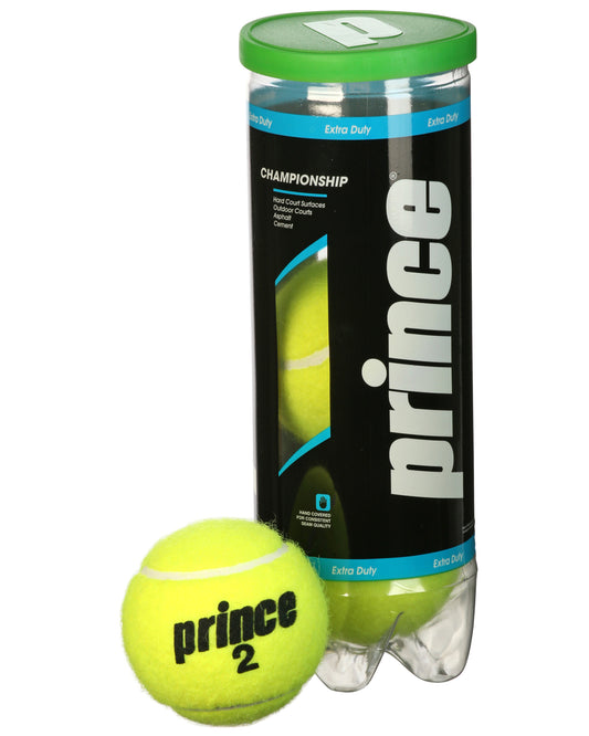 Prince Championship Extra Duty Tennis Ball – Tube of 3