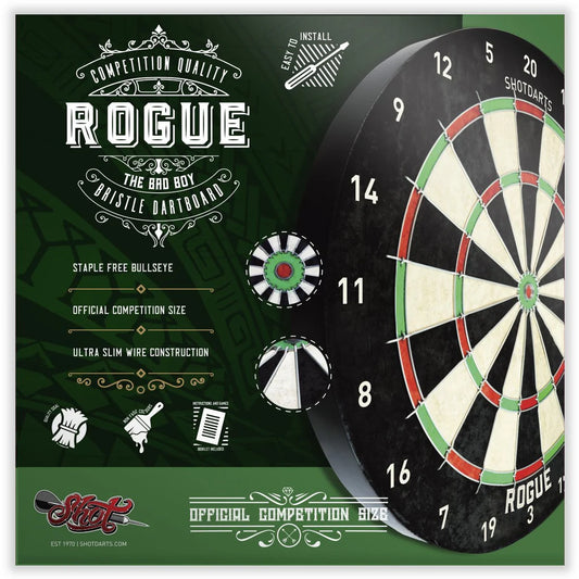 Shot Rogue Dart Board