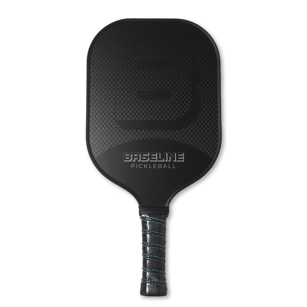 Silver Fern Baseline Pickleball Paddle - Black