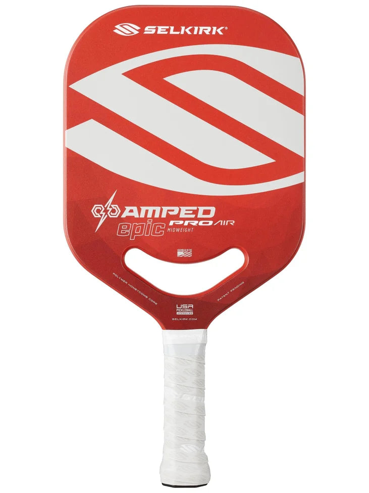 Selkirk Amped Pro Air Epic Pickleball Paddle - Red (6000)