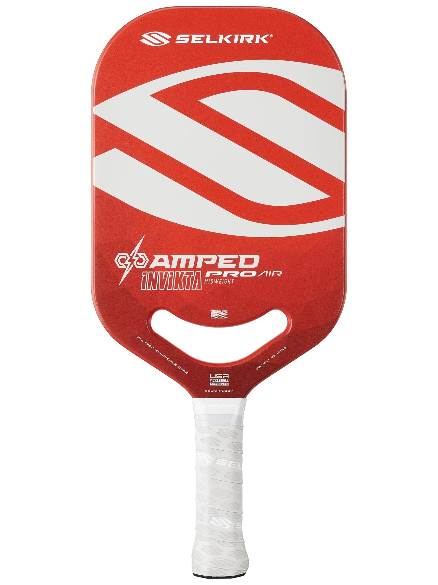Selkirk Amped Pro Air Invikta Pickleball Paddle - Red (6100)