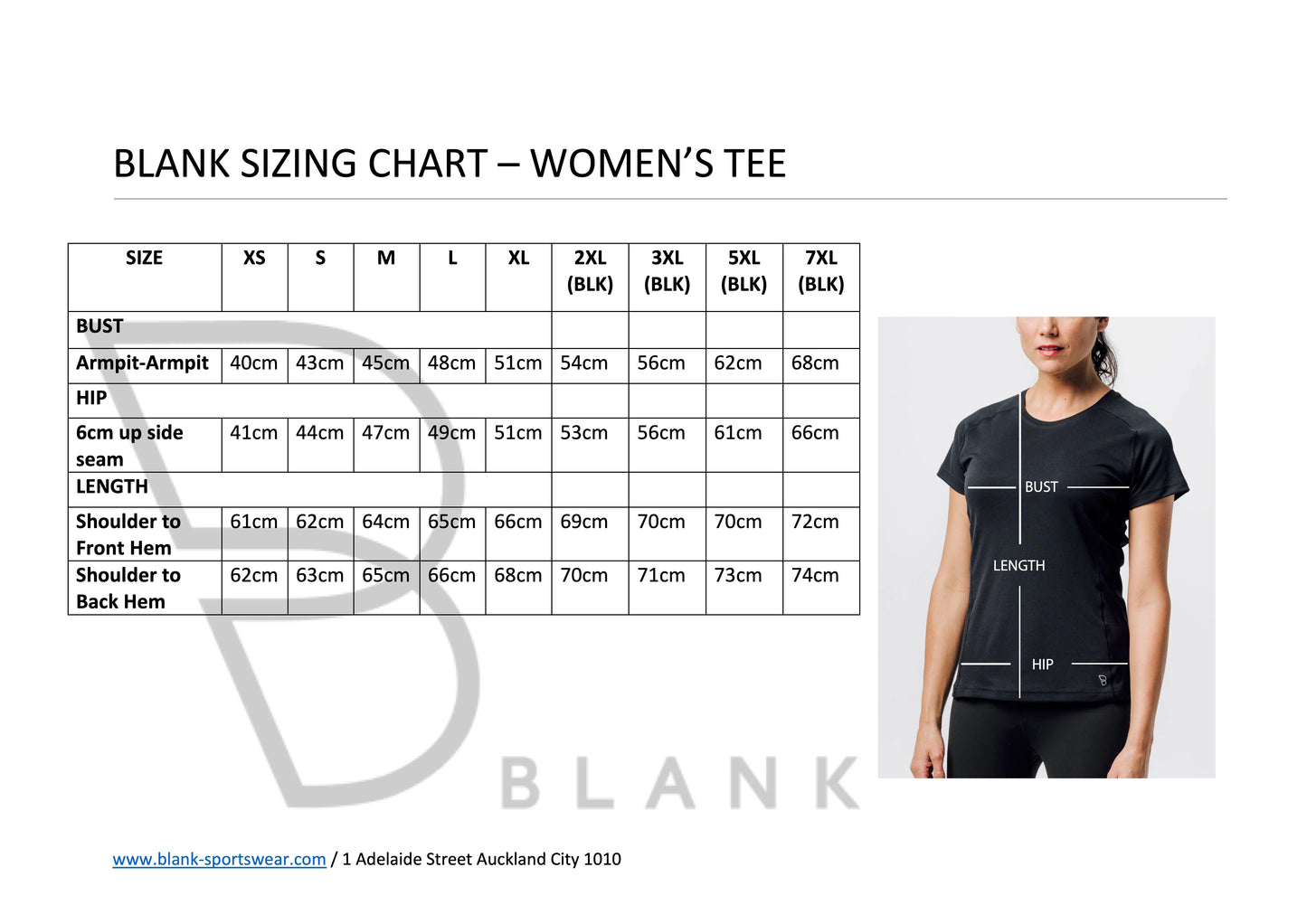 Blank Performance Women's Dual Tech Tee