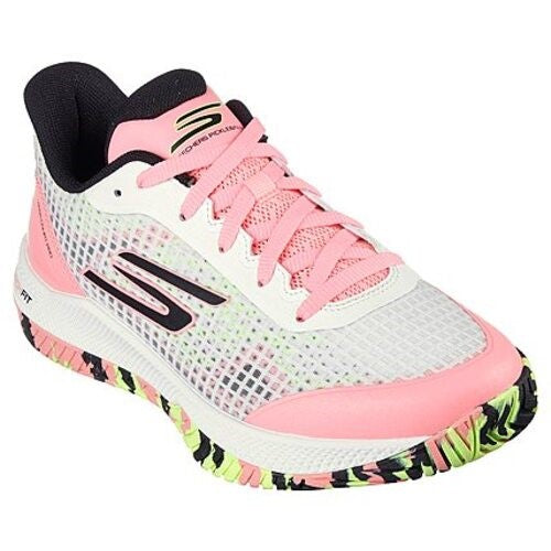Skechers Viper Court Pro Pickleball Shoe - Womans - White/Pink