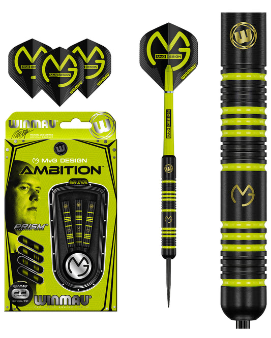 Winmau MvG Ambition Dart Set - 22gm