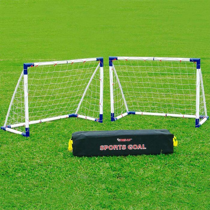 Outdoor Play Adjustable Soccer Goal - 2 Goals in 1!