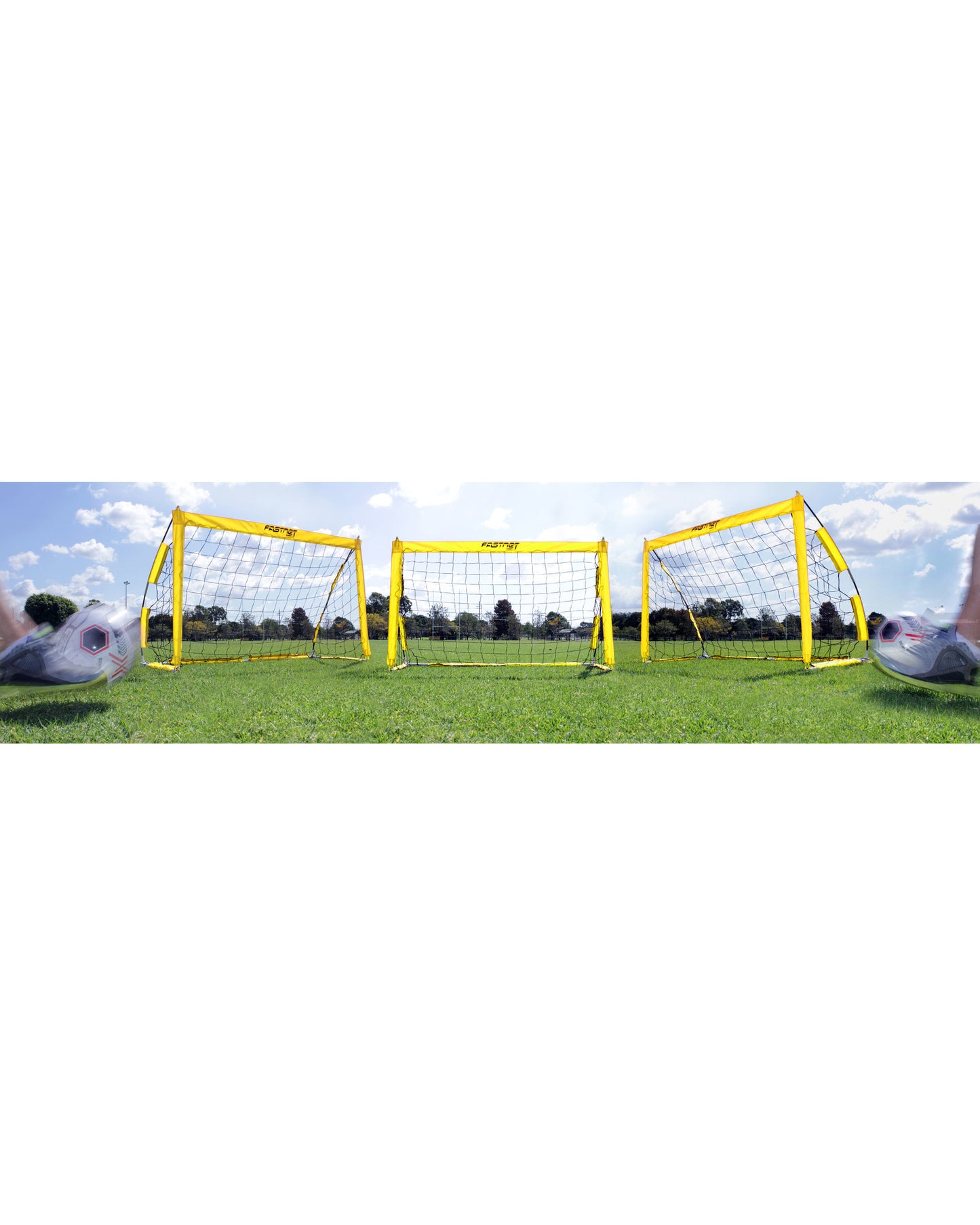 Summit Fastnet Soccer Goal – 3' x 5' - FREE SILVER FERN FOOTBALL INCLUDED!!