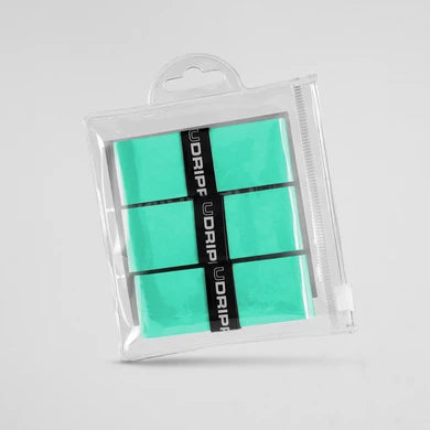 UDrippin Pro DRIP Overgrips - 3 Pack - TURQUOISE