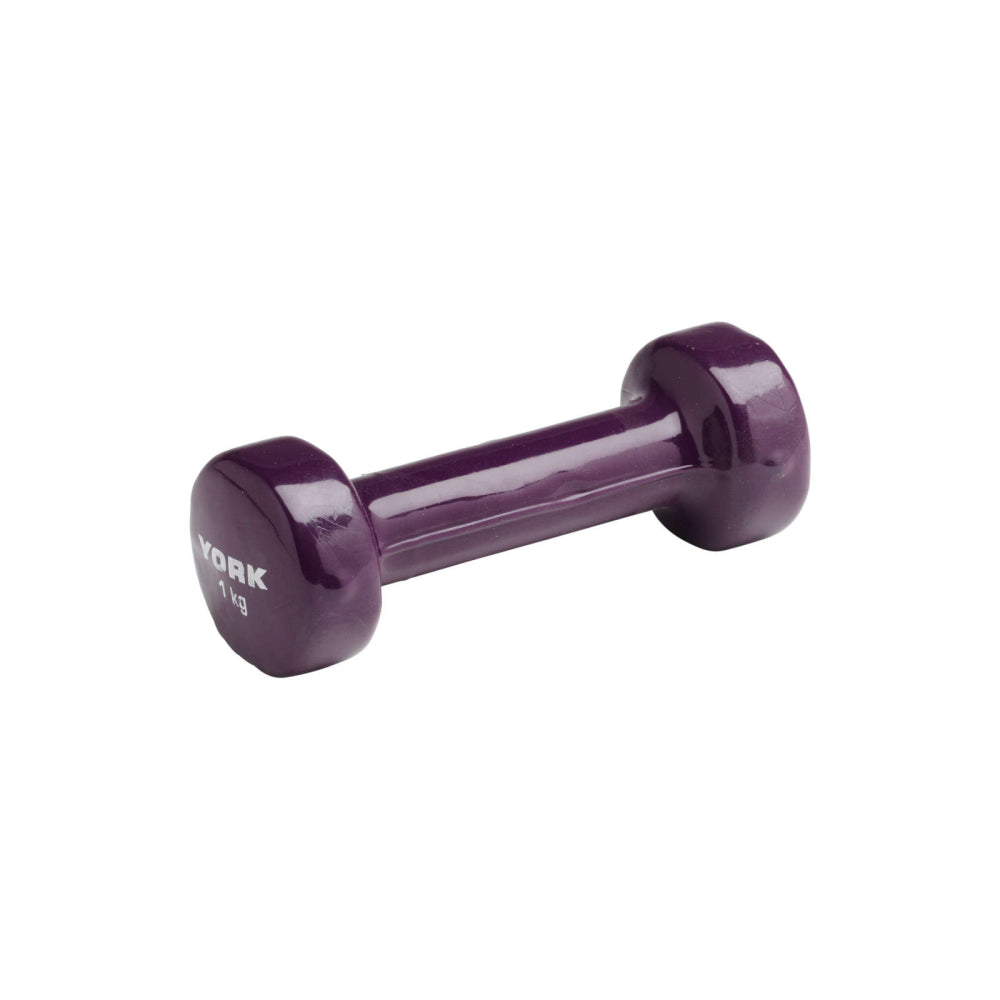 York Vinyl Dipped Dumbbells