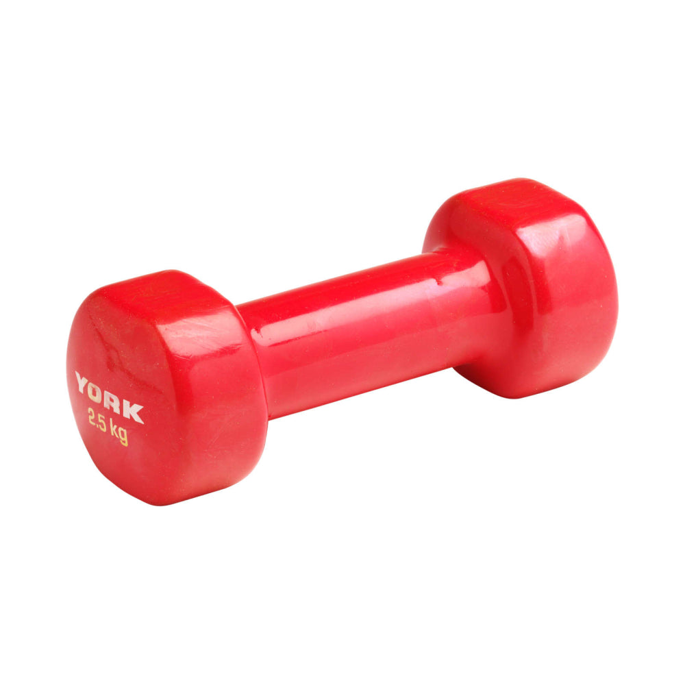 York Vinyl Dipped Dumbbells