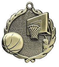 3D Medal Basketball
