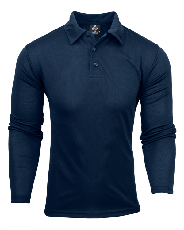 AP Botany Men's Polo Shirt - Long Sleeve
