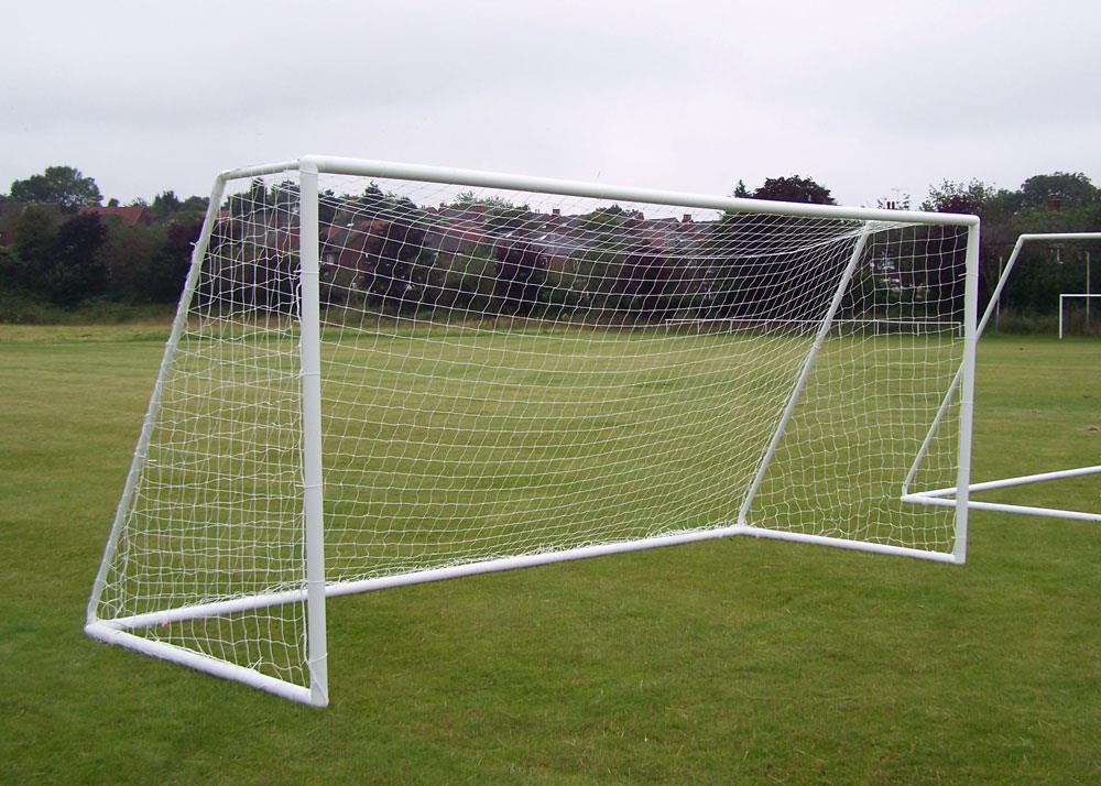 Football Goal Net - Full Size (White)