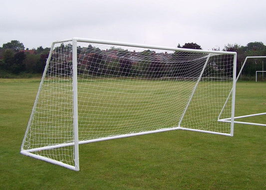 Football Goal Net - Full Size (White)