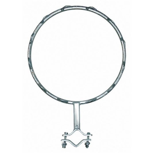 Galvanisd Clamp on Hoop With Net Hooks