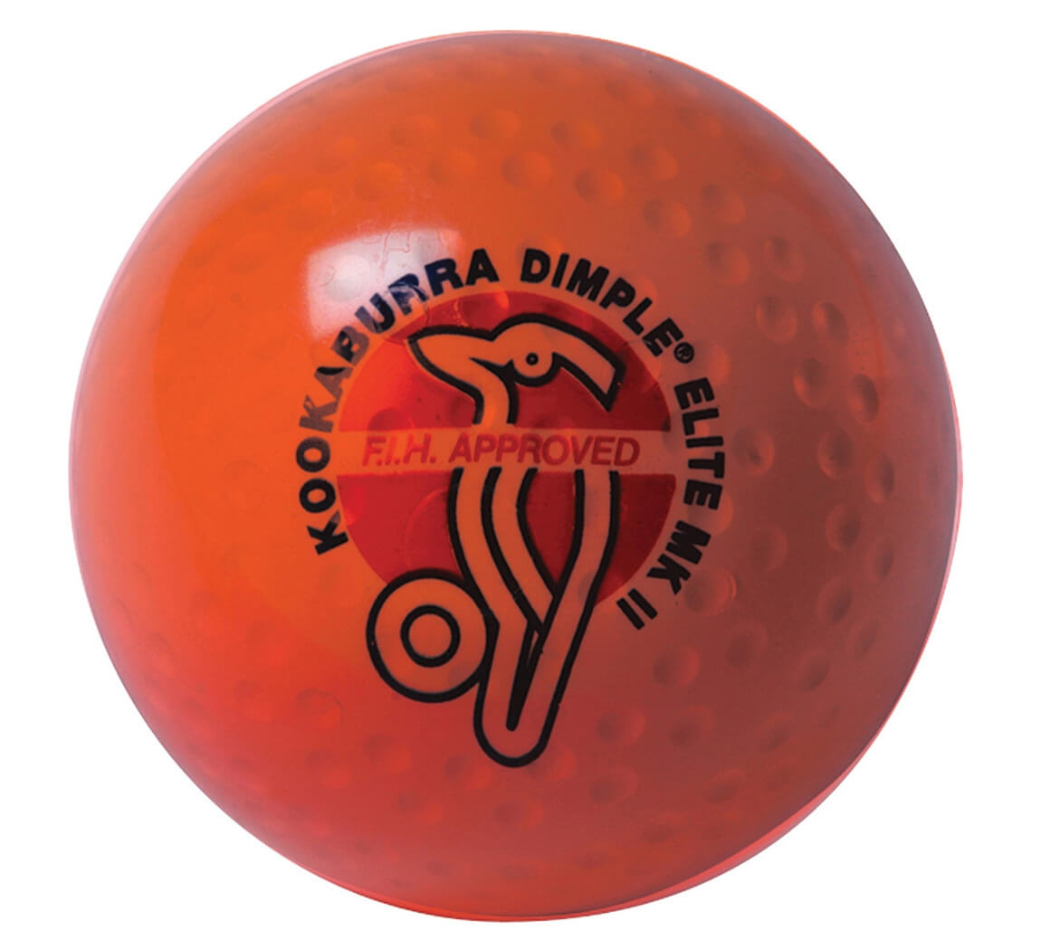 Kookaburra Dimple Elite MkII Hockey Ball Orange