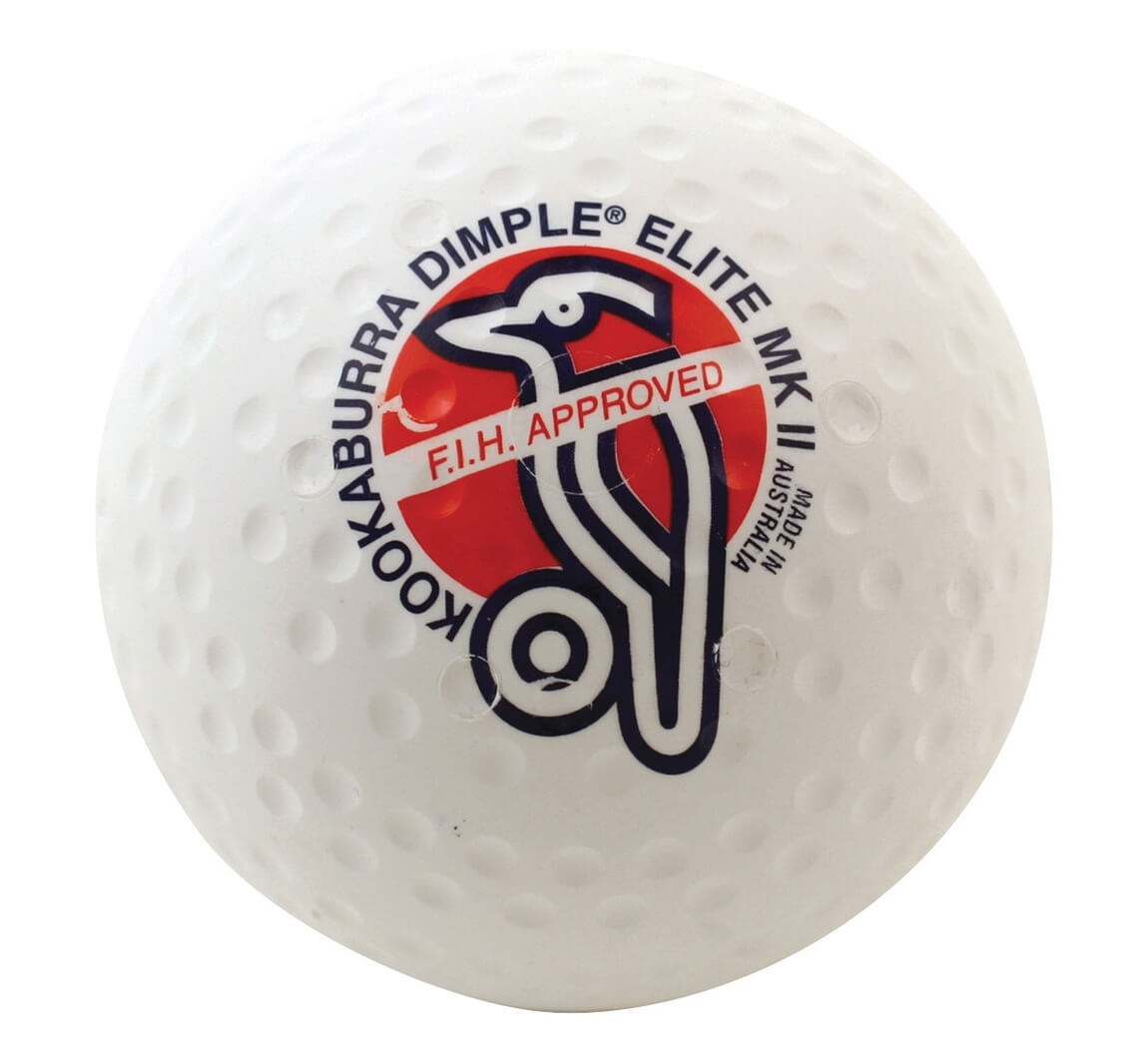 Kookaburra Dimple Elite MkII Hockey Ball White
