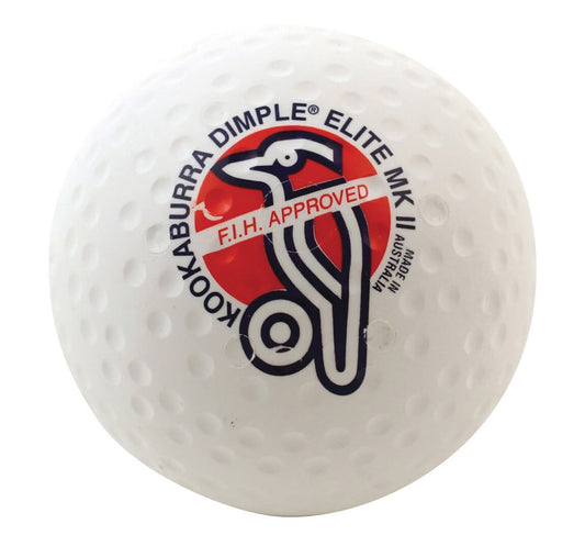 Kookaburra Dimple Elite MkII Hockey Ball White