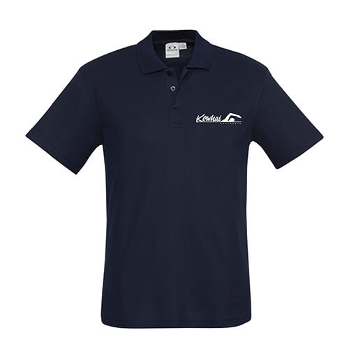 Kowhai Club Mens Polo Front Web