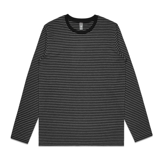 ascolour Mens Bowery Stripe Long Sleeve Tee
