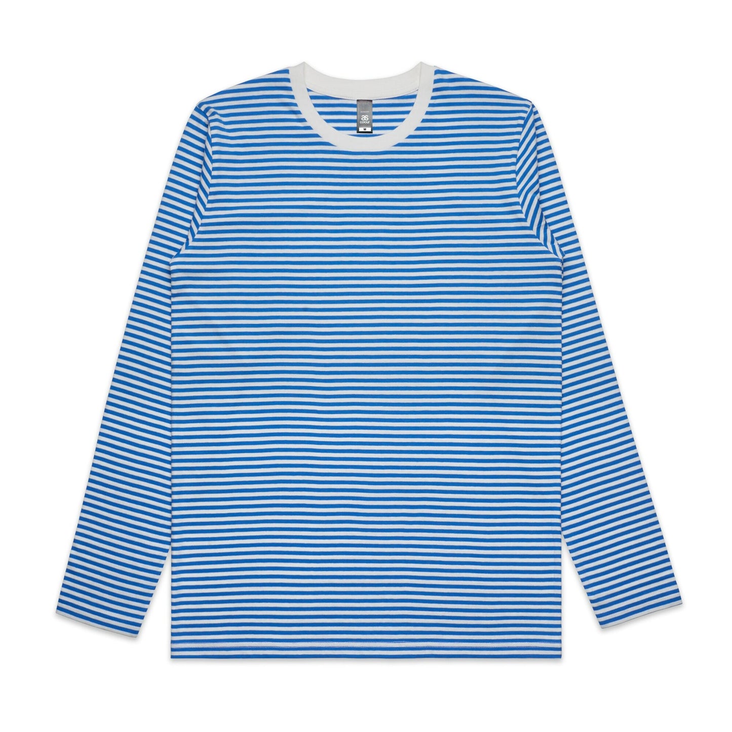 ascolour Mens Bowery Stripe Long Sleeve Tee