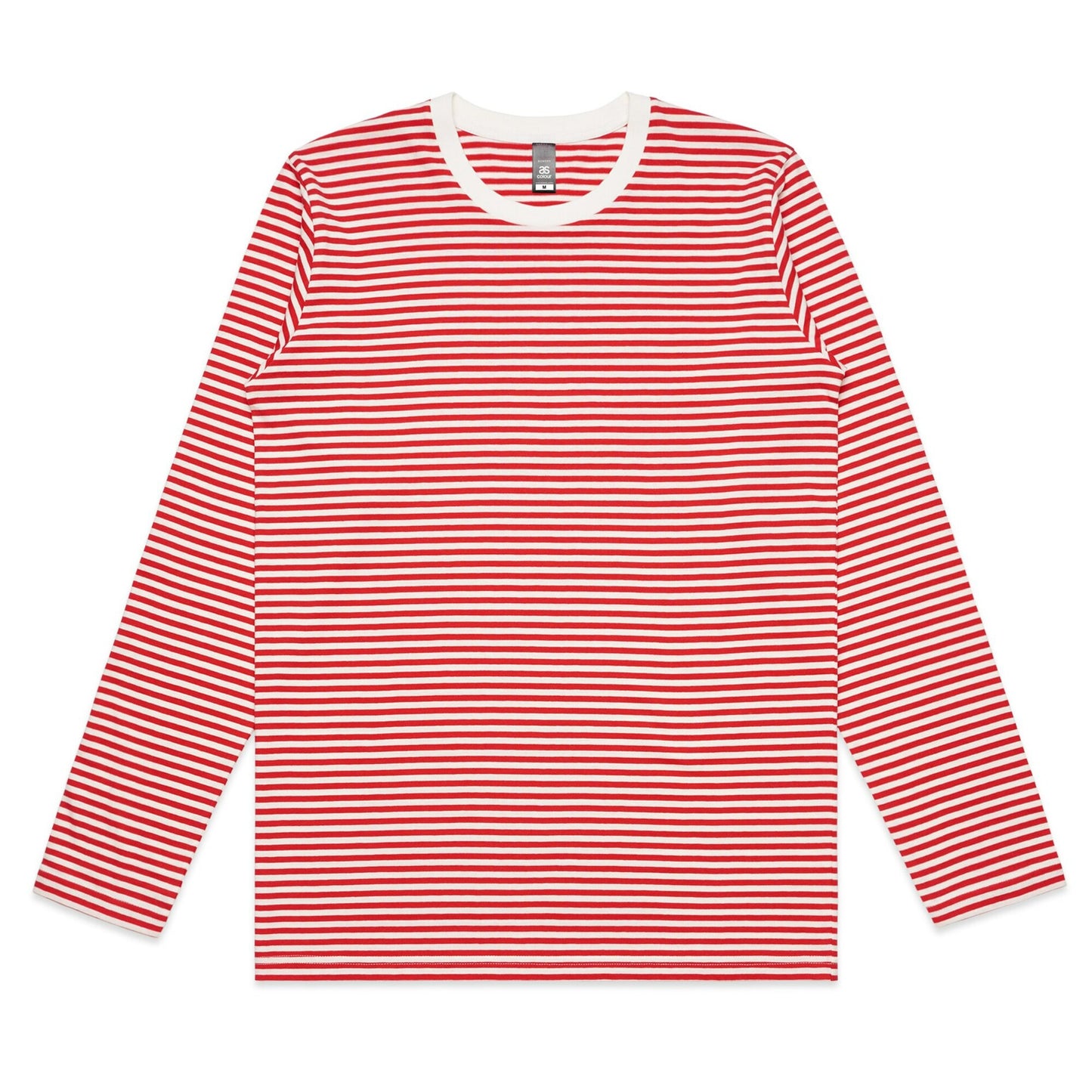 ascolour Mens Bowery Stripe Long Sleeve Tee