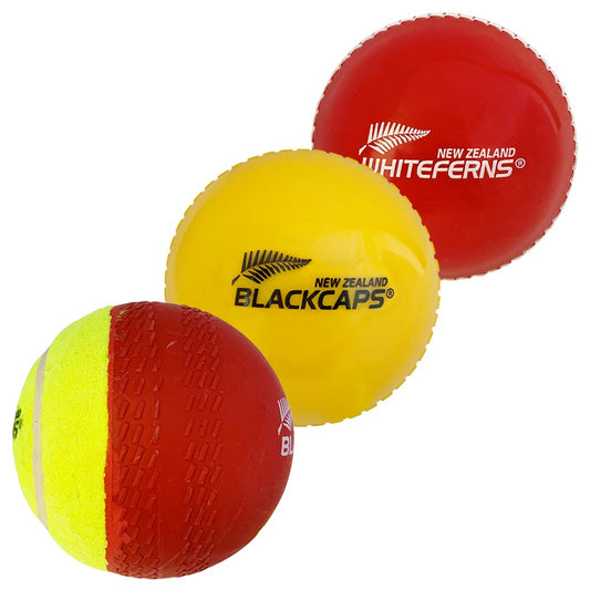 New Zealand Cricket Skills 3 Ball Pack