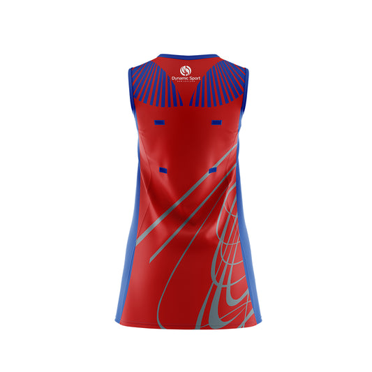 OneVOne 'Firebird' A-Line Netball Dress - Ladies