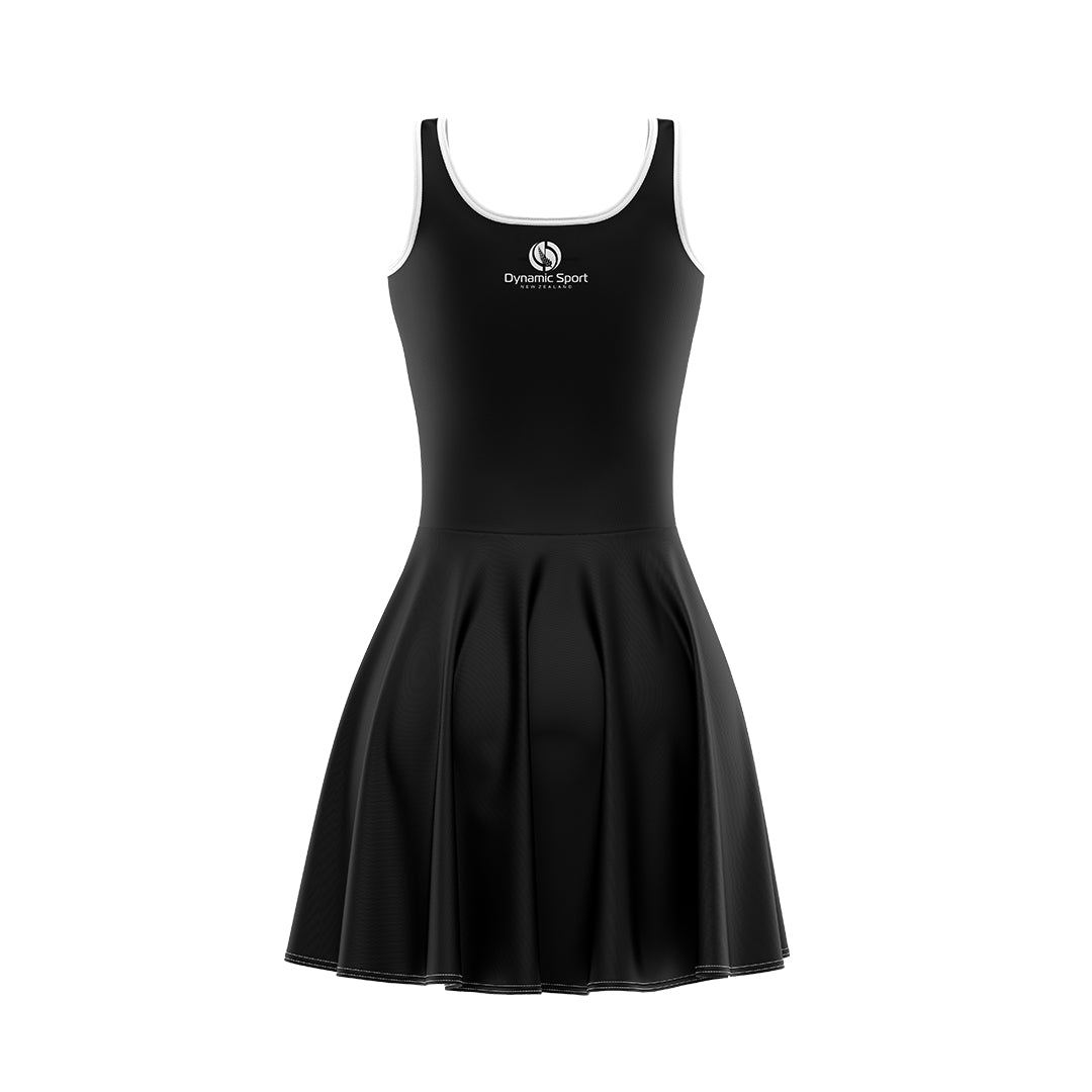 OneVOne Netball Bodysuit Dress - Drill