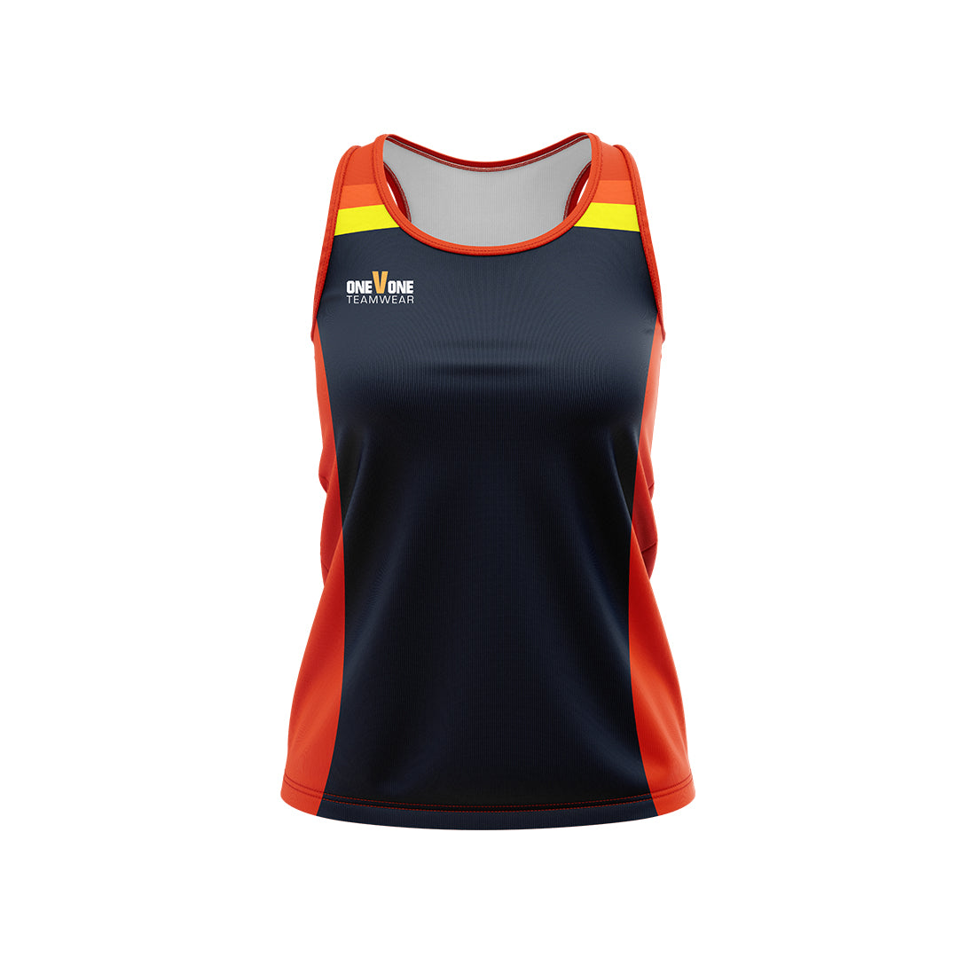 OneVOne Netball Top/Singlet - Deep