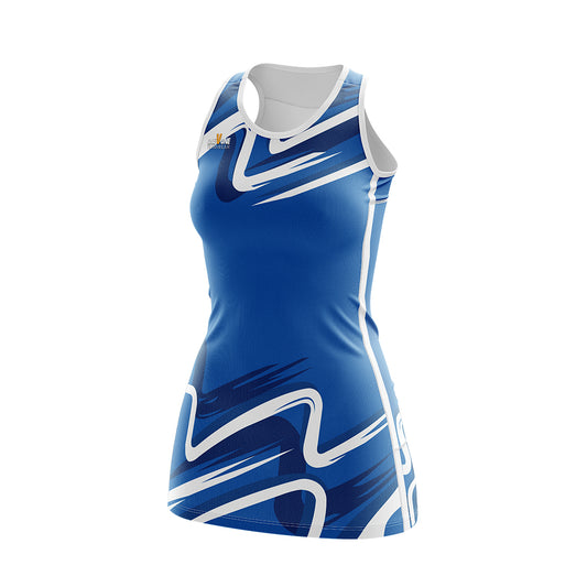OneVOne 'Contact" A-Line Netball Dress - Girls