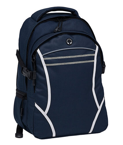 Reflex Backpack Navy White Web