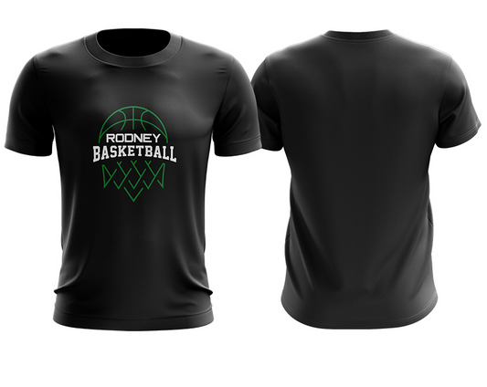 Rodney Basketball Association Warm Up Tee - Ladies