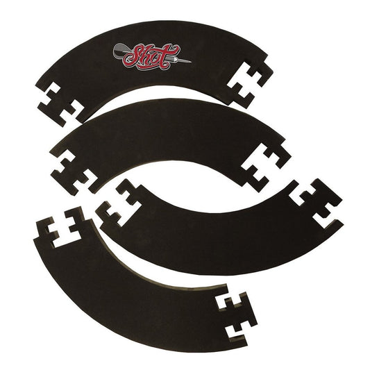 Shot 4 Piece Dartboard Surround - Black