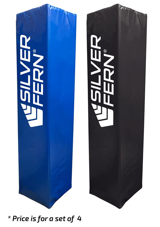 Silver Fern Rugby Goal Post Pads - Junior Set of 4