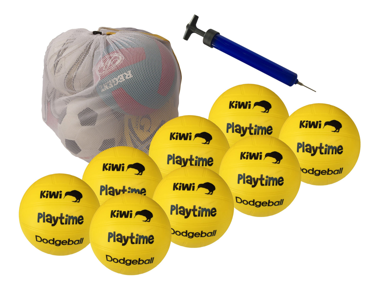 PVC Dodgeball Kit - 8 Ball